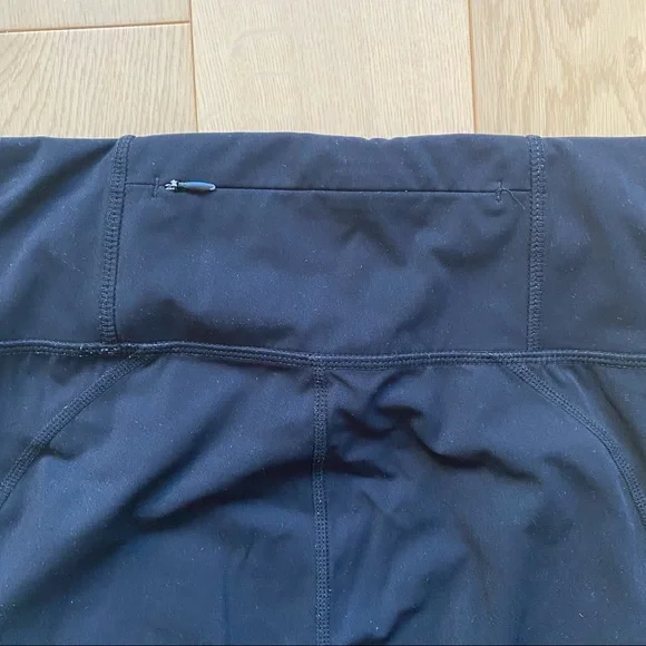 Sweaty Betty Power Wetlook Mesh Crop Leggings Black Size Small - Picture 8 of 9